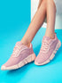 CAMP FLOR Peach Women's Sneakers
